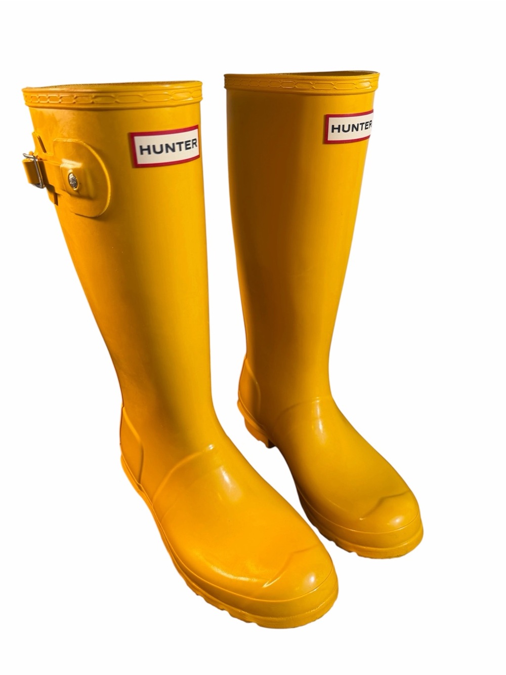 Kids Original Hunter Rain Boots in Bright Yellow